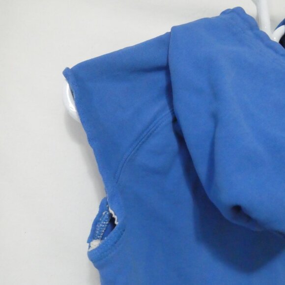 H&M - Young | 11-12 years | Blue Sleeveless Graphic Hoodie - Picture 11 of 15